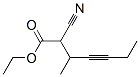 ethyl 2-cyano-3-methylhept-4-ynoate CAS#: 61791-94-4