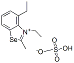 ethyl 3-ethyl-2-methylbenzoselenazolium sulphate CAS#: 66142-22-1