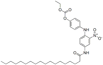 ethyl 4-[2-nitro-4-[(1-oxooctadecyl)amino]anilino]phenyl carbonate CAS#: 68715-91-3