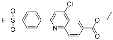 ethyl 4-chloro-2-[4-(fluorosulphonyl)phenyl]quinoline-6-carboxylate CAS#: 64415-12-9