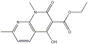 ethyl 4-hydroxy-1,7-dimethyl-2-oxo-1,2-dihydro-1,8-naphthyridine-3-carboxylate CAS#: 69407-72-3