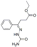 ethyl (4Z)-4-(carbamoylhydrazinylidene)-4-phenyl-butanoate CAS#: 7497-67-8