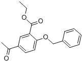 ethyl 5-acetyl-2-benzyloxybenzoate CAS#: 60561-28-6