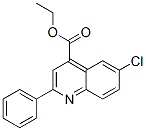 ethyl 6-chloro-2-phenyl-quinoline-4-carboxylate CAS#: 6633-64-3