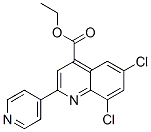 ethyl 6,8-dichloro-2-pyridin-4-yl-quinoline-4-carboxylate CAS#: 6332-49-6