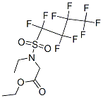 ethyl N-ethyl-N-[(nonafluorobutyl)sulphonyl]glycinate CAS#: 67584-63-8