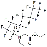 ethyl N-ethyl-N-[(pentadecafluoroheptyl)sulphonyl]glycinate CAS#: 68957-54-0