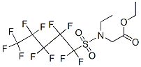 ethyl N-ethyl-N-[(undecafluoropentyl)sulphonyl]glycinate CAS#: 68555-79-3
