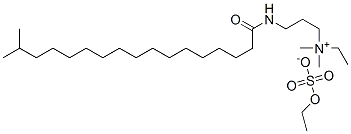 ethyldimethyl[3-[(1-oxoisooctadecyl)amino]propyl]ammonium ethyl sulphate CAS#: 67633-63-0