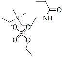 ethyldimethyl[3-[(1-oxopropyl)amino]propyl]ammonium ethyl sulphate CAS#: 68083-52-3