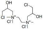 ethylenebis[(3-chloro-2-hydroxypropyl)dimethylammonium] dichloride CAS#: 68479-76-5