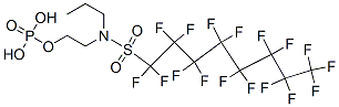 heptadecafluoro-N-[2-(phosphonooxy)ethyl]-N-propyloctanesulphonamide CAS#: 64264-44-4
