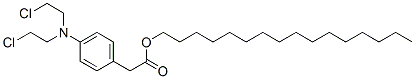 hexadecyl 2-[4-[bis(2-chloroethyl)amino]phenyl]acetate CAS#: 66232-29-9