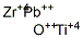 lead(+2) cation, oxygen(-2) anion, titanium(+4) cation, zirconium(+4) cation CAS#: 69670-72-0