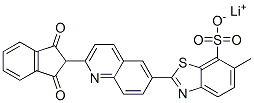 lithium 2-[2-(2,3-dihydro-1,3-dioxo-1H-inden-2-yl)-6-quinolyl]-6-methylbenzothiazole-7-sulphonate CAS#: 65104-41-8