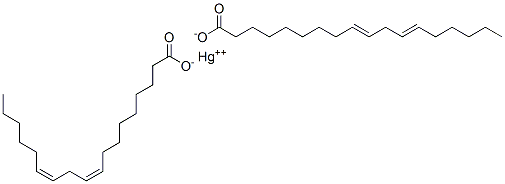 mercury(2+) (9Z,12Z)-octadeca-9,12-dienoate CAS#: 7756-49-2