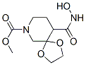 methyl 10-[(hydroxyamino)carbonyl]-1,4-dioxa-7-azaspiro[4.5]decane-7-carboxylate CAS#: 65202-61-1