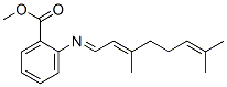 methyl 2-[(3,7-dimethyl-2,6-octadienylidene)amino]benzoate CAS#: 67801-47-2