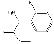 methyl 2-amino-2-(2-fluorophenyl)acetate CAS#: 573701-88-9