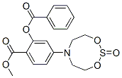 methyl 2-benzoyloxy-4-(2-oxo-1,3,2,6-dioxathiazocan-6-yl)benzoate CAS#: 6958-81-2
