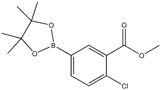 methyl 2-chloro-5-(4,4,5,5-tetramethyl-1,3,2-dioxaborolan-2-yl)benzoate CAS#: 625470-33-9