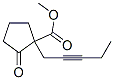methyl 2-oxo-1-(2-pentynyl)cyclopentanecarboxylate CAS#: 68480-23-9