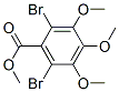 methyl 2,6-dibromo-3,4,5-trimethoxy-benzoate CAS#: 7251-49-2