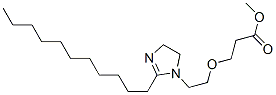 methyl 3-[2-(4,5-dihydro-2-undecyl-1H-imidazol-1-yl)ethoxy]propionate CAS#: 68444-01-9