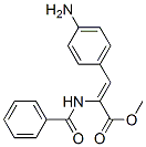 methyl 3-(4-aminophenyl)-2-benzamido-prop-2-enoate CAS#: 6313-93-5