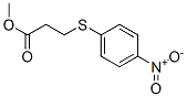 methyl 3-(4-nitrophenyl)sulfanylpropanoate CAS#: 7597-47-9