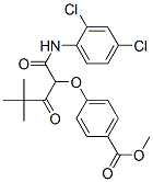 methyl 4-[1-[[(2,4-dichlorophenyl)amino]carbonyl]-3,3-dimethyl-2-oxobutoxy]benzoate CAS#: 62609-84-1