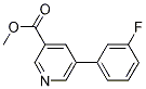 methyl 5-(3-fluorophenyl)pyridine-3-carboxylate CAS#: 181705-87-3