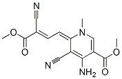 methyl (6E)-4-amino-5-cyano-6-(3-cyano-3-methoxycarbonyl-prop-2-enylid ene)-1-methyl-pyridine-3-carboxylate CAS#: 68350-77-6