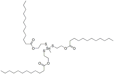 (methylstannylidyne)tris(thioethylene) trilaurate CAS#: 67859-62-5