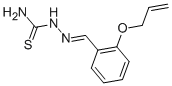 o-(Allyloxy)benzaldehyde thiosemicarbazone CAS#: 7420-45-3