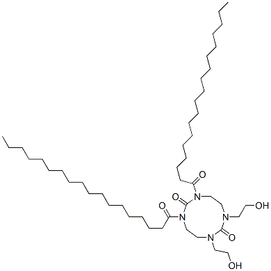 octahydro-1,3-bis(2-hydroxyethyl)-6,8-distearoyl-1,3,6,8-tetrazecine-2,7-dione CAS#: 68959-31-9