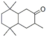 octahydro-3,5,5,8,8-pentamethylnaphthalene-2(1H)-one CAS#: 68856-21-3