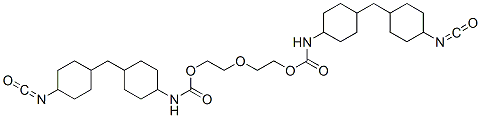 oxydiethylene [4-[(4-isocyanatocyclohexyl)methyl]cyclohexyl]-carbamate CAS#: 65087-21-0