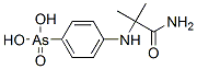 p-[(1-Carbamoyl-1-methylethyl)amino]phenylarsonic acid CAS#: 64046-98-6