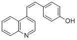 p-[2-(4-Quinolyl)vinyl]phenol CAS#: 789-76-4
