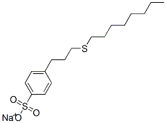 p-[3-(Octylthio)propyl]benzenesulfonic acid sodium salt CAS#: 7545-13-3