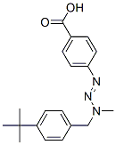 p-[3-(p-tert-Butylbenzyl)-3-methyl-1-triazeno]benzoic acid CAS#: 65542-20-3
