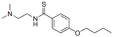 p-Butoxy-N-(2-dimethylaminoethyl)benzothioamide CAS#: 69353-41-9