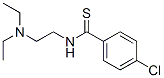 p-Chloro-N-(2-diethylaminoethyl)benzothioamide CAS#: 69353-43-1
