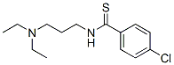 p-Chloro-N-(3-diethylaminopropyl)benzothioamide CAS#: 69353-44-2
