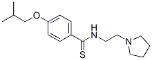 p-Isobutoxy-N-[2-(1-pyrrolidinyl)ethyl]benzothioamide CAS#: 69353-28-2