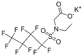 potassium N-ethyl-N-[(nonafluorobutyl)sulphonyl]glycinate CAS#: 67584-51-4