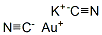 potassium gold(+1) cation dicyanide CAS#: 67355-37-7