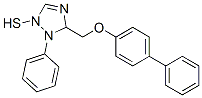 s-Triazole-2-thiol, 5-(4-biphenylyloxymethyl)-1-phenyl- CAS#: 68869-43-2