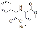 sodium [[1-(methoxycarbonyl)allyl]amino]phenylacetate CAS#: 6908-42-5